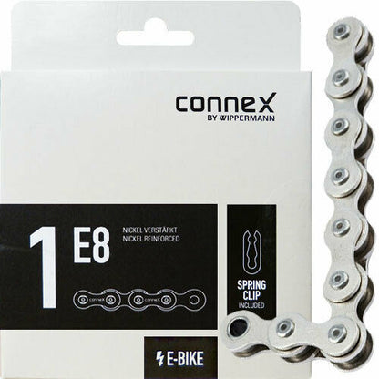 Wippermann E-Bike ketting 1/2 x 1/8" 1E8 - 136 Nickel Connex