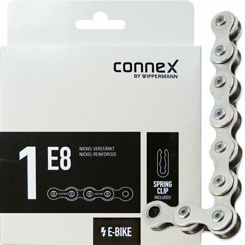 Wippermann E-Bike ketting 1/2 x 1/8" 1E8 - 136 Nickel Connex