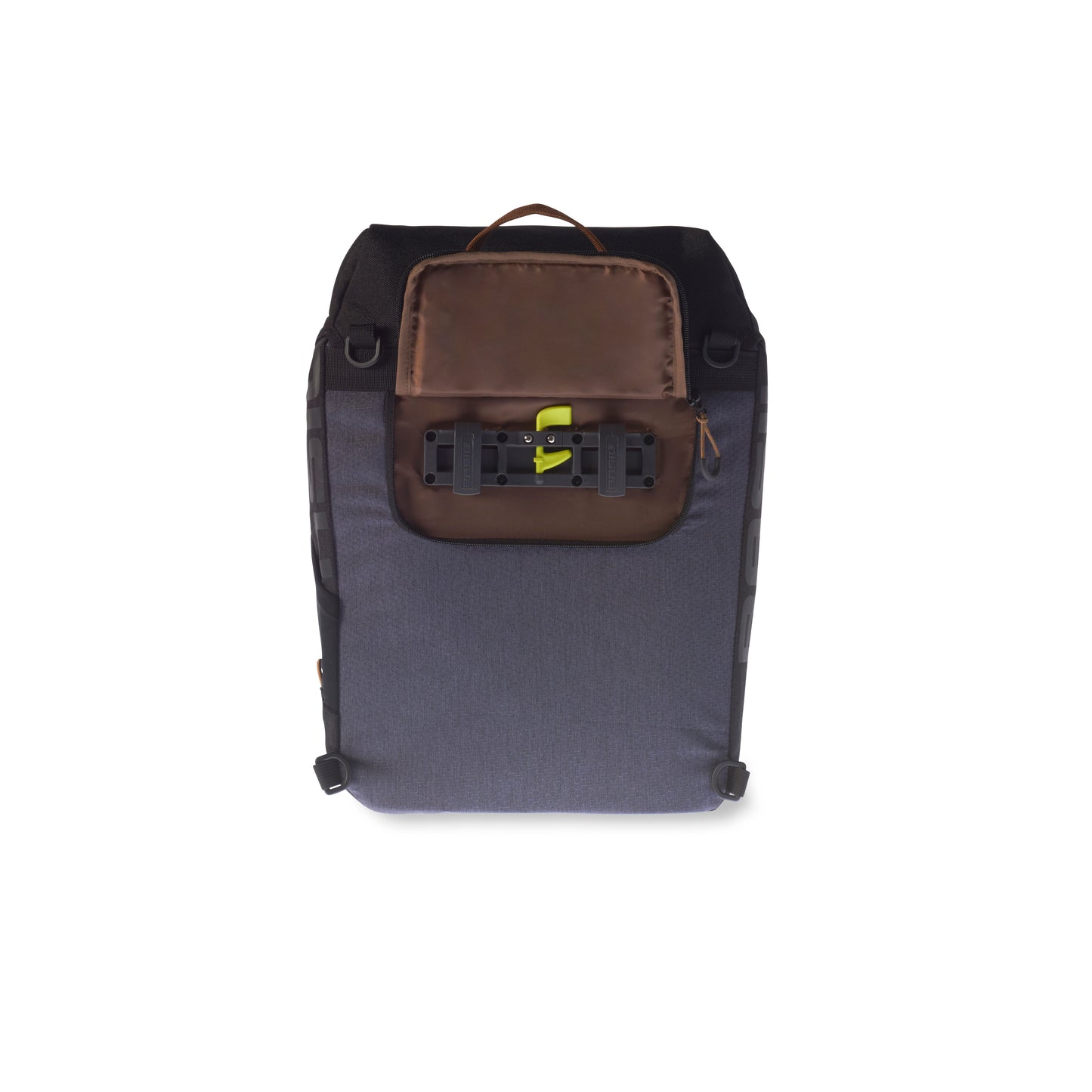 Basil 17665 Miles Daypack fietstas waterdicht 17L. Black Slate