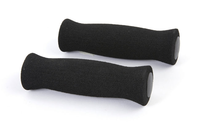 Velo handvatten VLG-074, foam, met pluggen 125/125mm, zwart