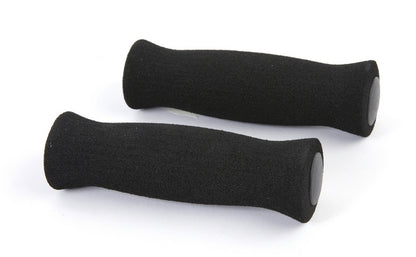 Velo handvatten VLG-074, foam, met pluggen 125/125mm, zwart