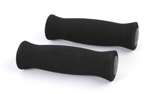 Velo handvatten VLG-074, foam, met pluggen 125/125mm, zwart