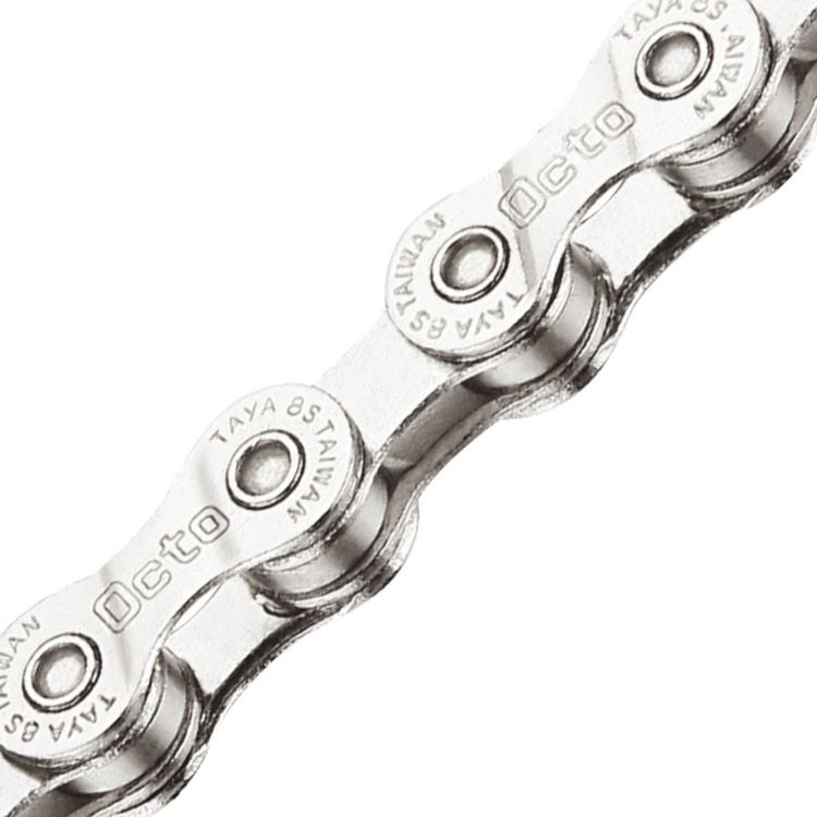 Taya Octo ketting 1/2x3/32 - 116 7/8 speed zilver/zilver