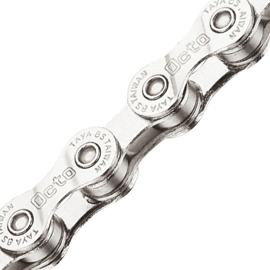 Taya Octo ketting 1/2x3/32 - 116 7/8 speed zilver/zilver