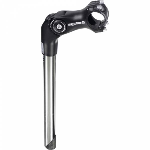 Ergotec voorbouw Octopus 2 Tube Quill 25.4/31.8 300/90 mm. zwart/zilver