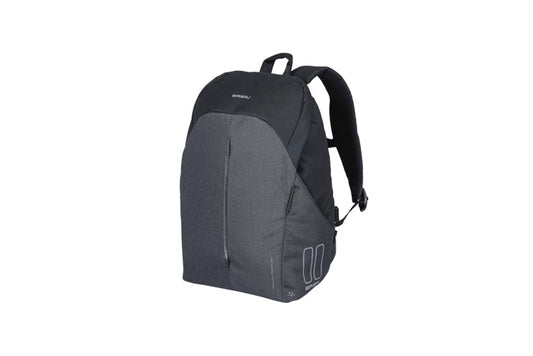 Basil 18091 B-Safe Commuter fietsrugzak Nordlight 13L graphite zwart
