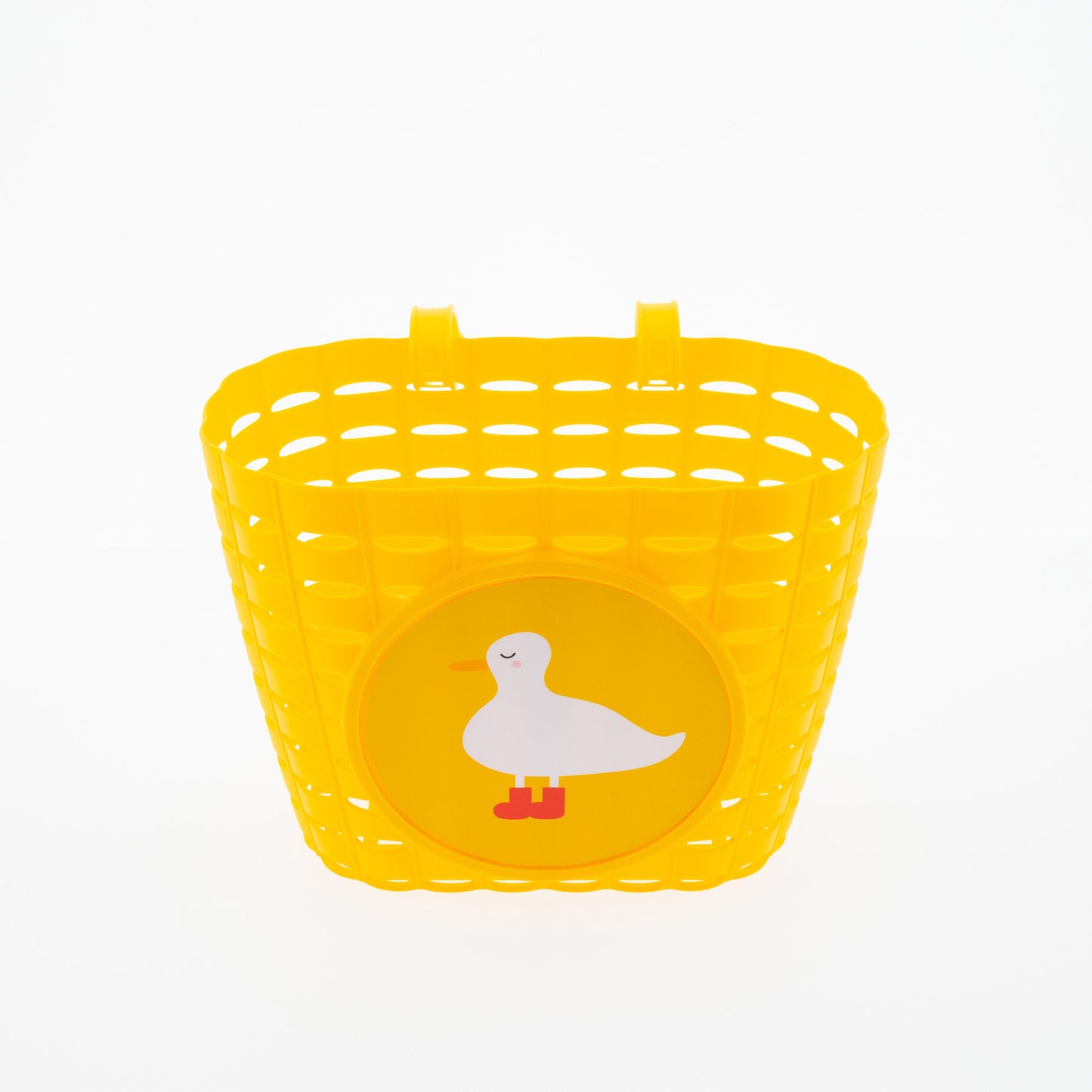 Widek fietsmandje Explorer Sleepy Duck geel