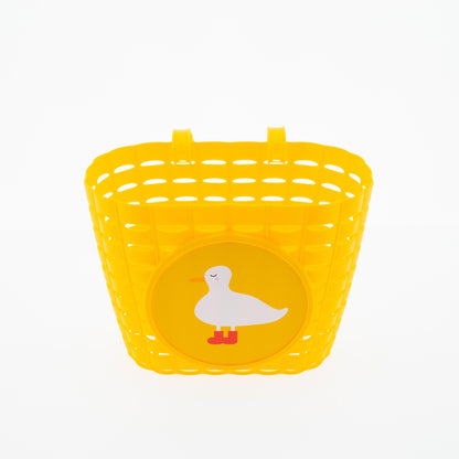 Widek fietsmandje Explorer Sleepy Duck geel