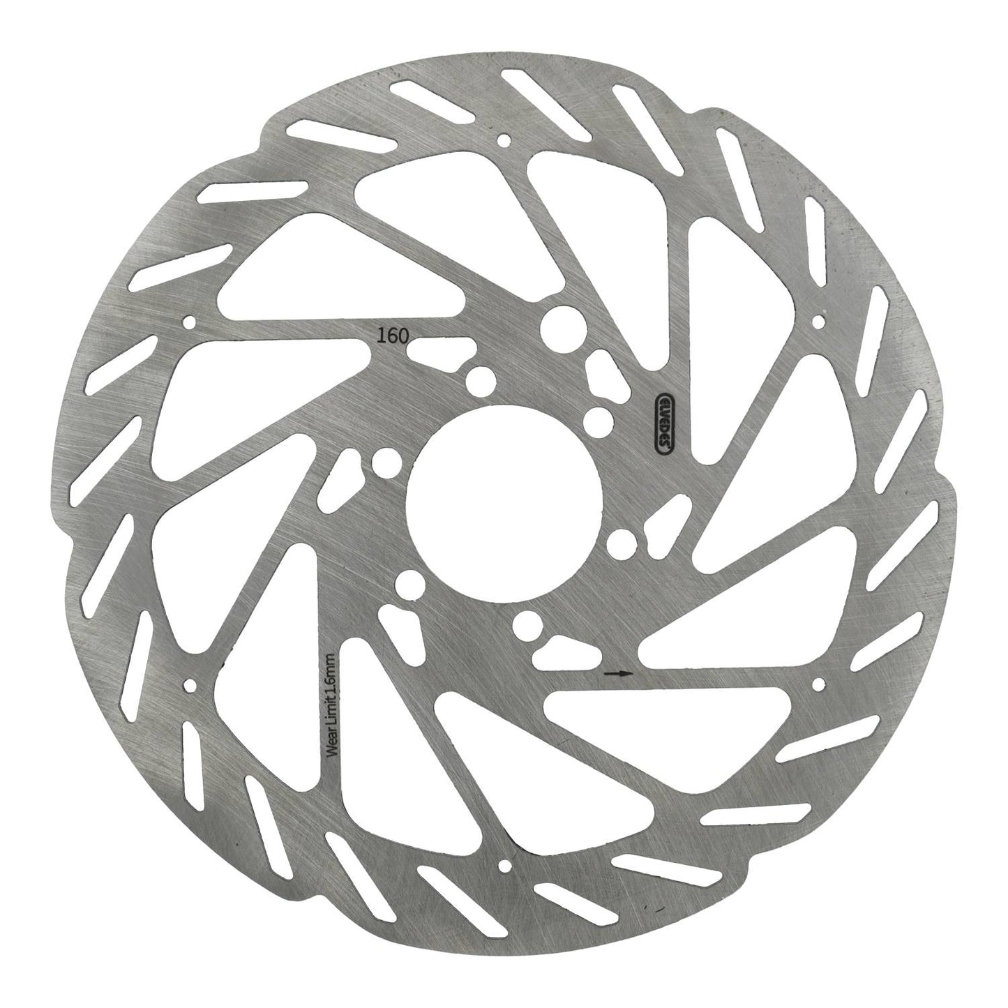 Elvedes 2023050 remschijf zesgats Ø160 mm. T=1,8 mm. met sensor magnet