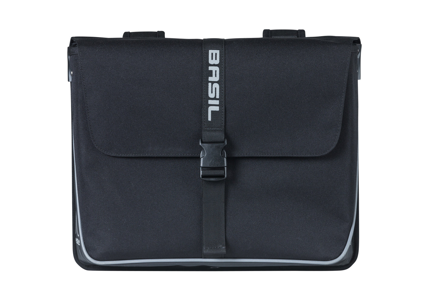 Basil 17777 Forte-Double Bag 35L. black/black