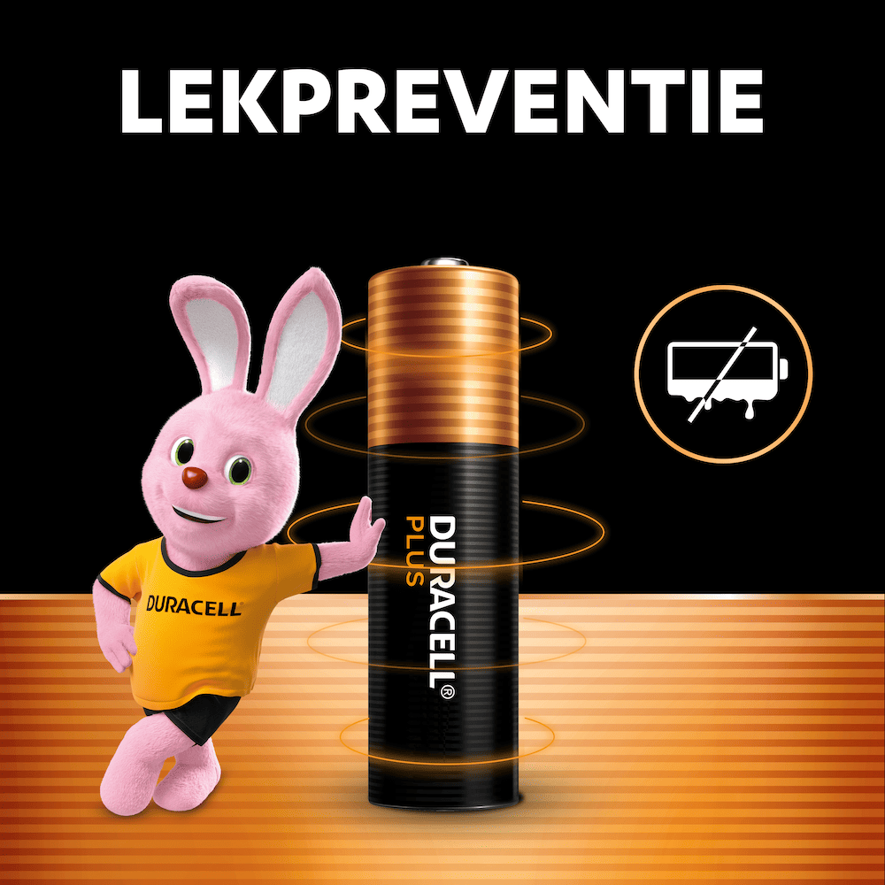 Batterij Duracell Plus Power Boost AAA (4)