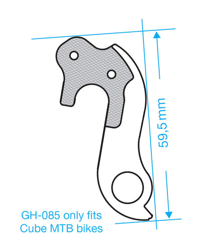 Union derailleurpad GH-085