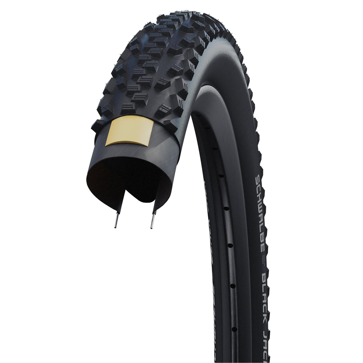 Schwalbe Bub. 47-305 / 16x1.75 HS 407 Black Jack K-Guard B/B-SK NMC - 11100065.02