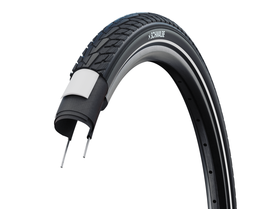 Schwalbe Bub. 47-406 / 20x1.75 HS 484 Motion Road Cruiser Plus PunctureGuard TS B/B+RT GREEN - 11159080.01