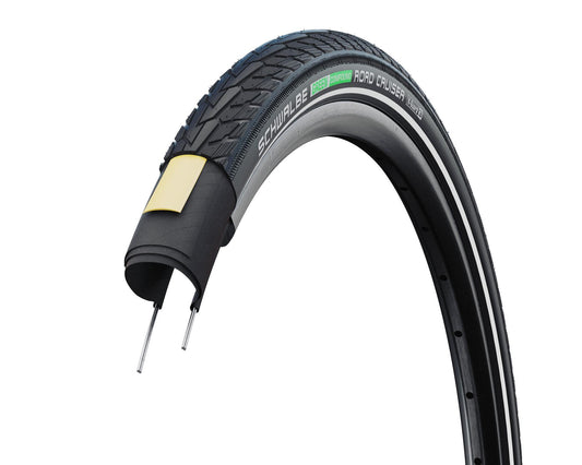 Bub. 47-622 / 28x1.75 HS 484 Road Cruiser K-Guard B/B+RT GREEN - Schwalbe 11101307