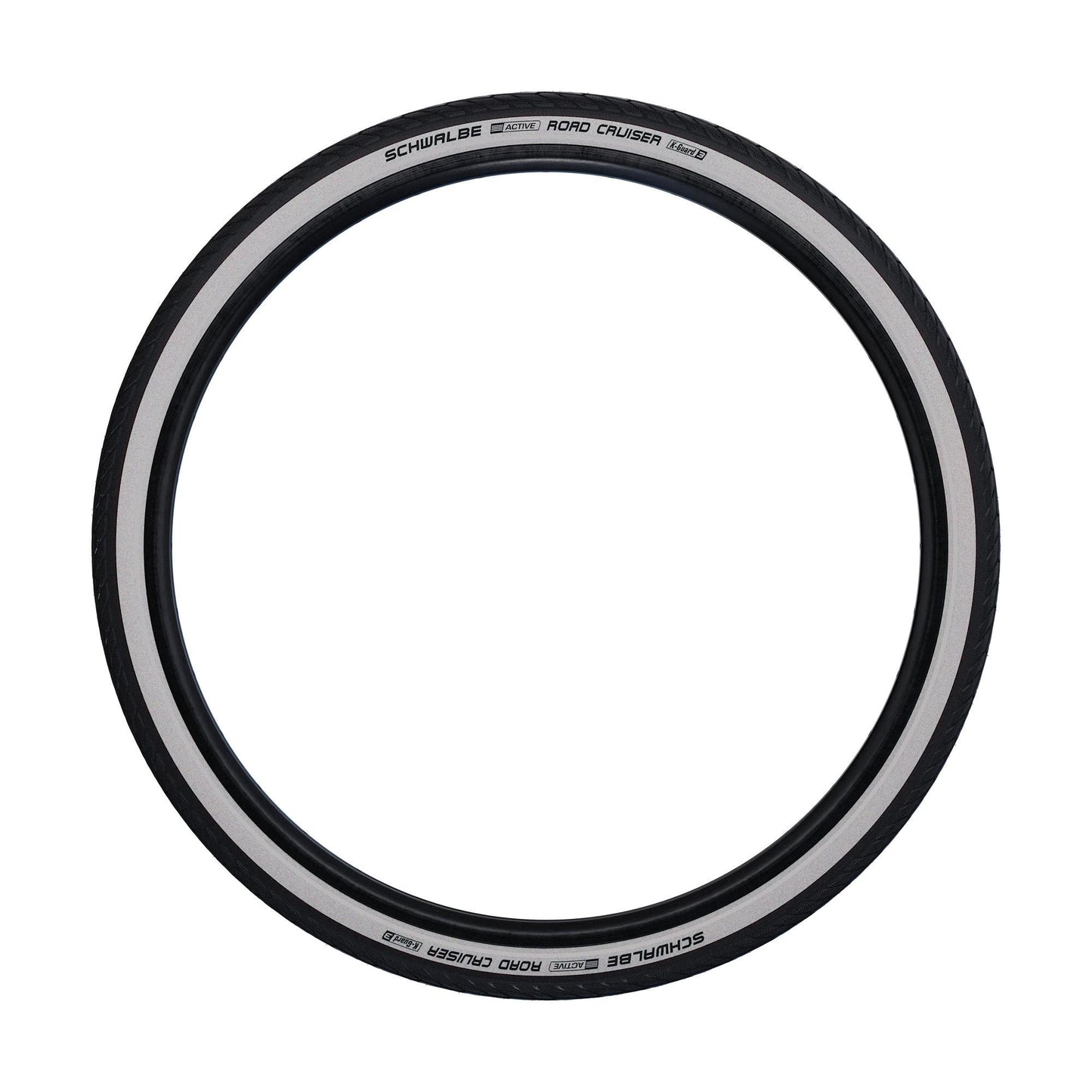 Bub. 42-622 / 28x1.60 HS 484 Road Cruiser K-Guard  B/W+RT TS GREEN - Schwalbe 11101279