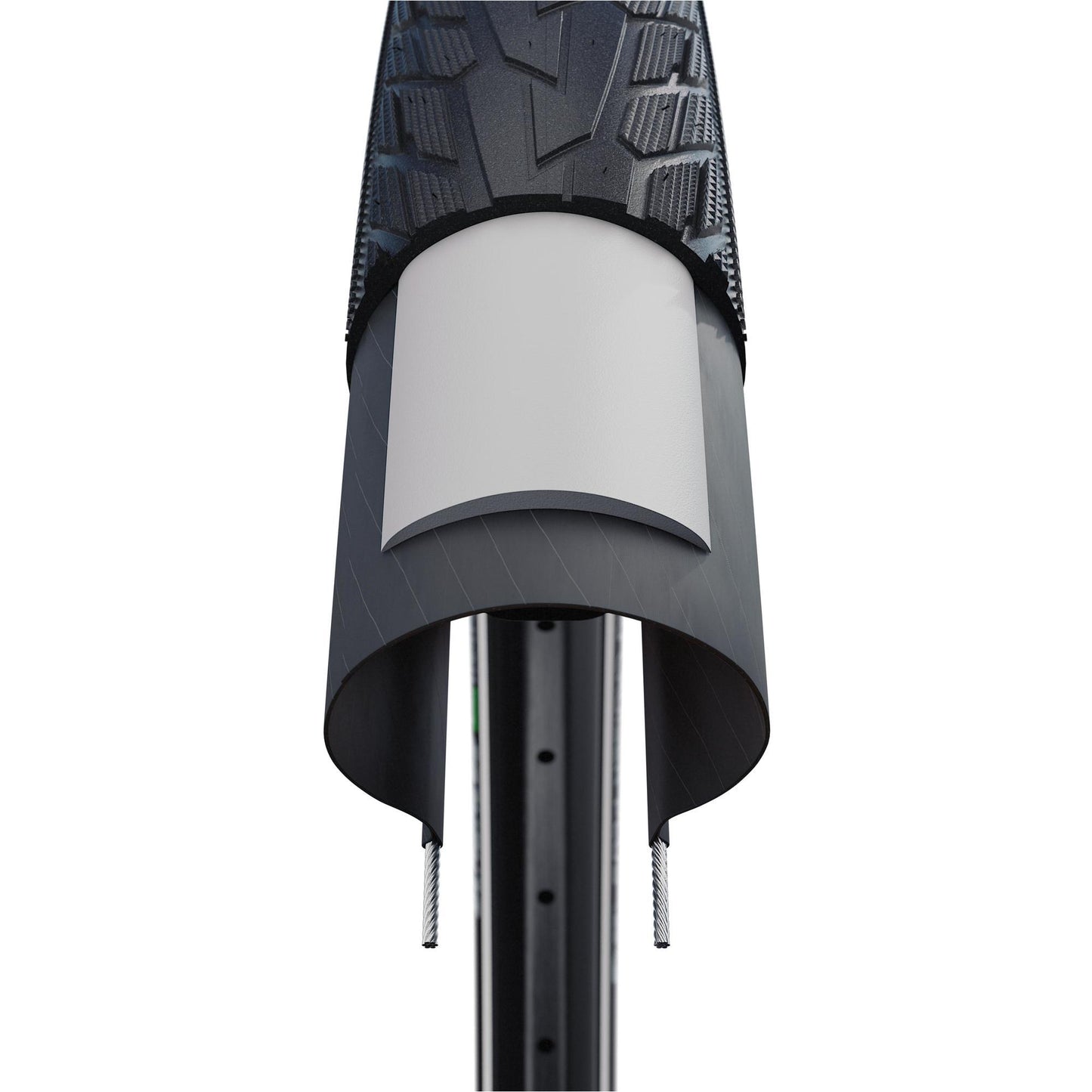 Schwalbe Bub. 47-559 / 26x1.75 HS 484 Road Cruiser Plus PunctureGuard B/B+RT GREEN - 11159082