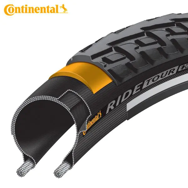 Continental Bub.+ Bib. set 47-622 / 28x1.75 Ride Tour Reflex B/B+RT + Bib.