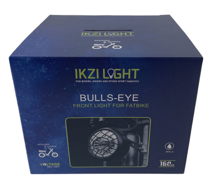 IkziLight koplamp Bulls-Eye t.b.v. fatbike