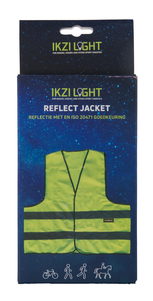 IkziLight reflectie vest 65x64 cm. maat M
