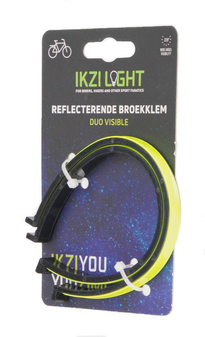 IkziLight 3M reflecterende broekklemmen Duo Visible