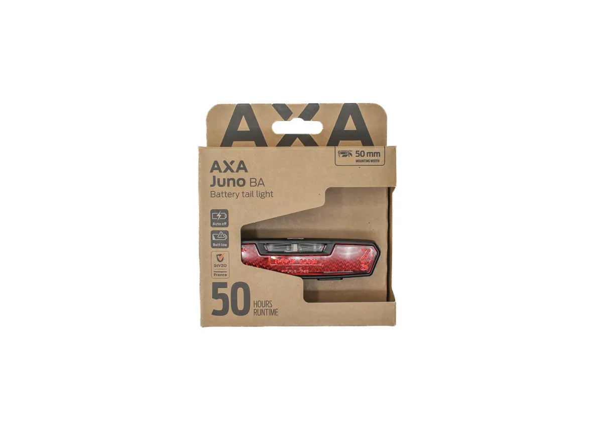 AXA Juno Battery auto off  50 mm. achterlicht