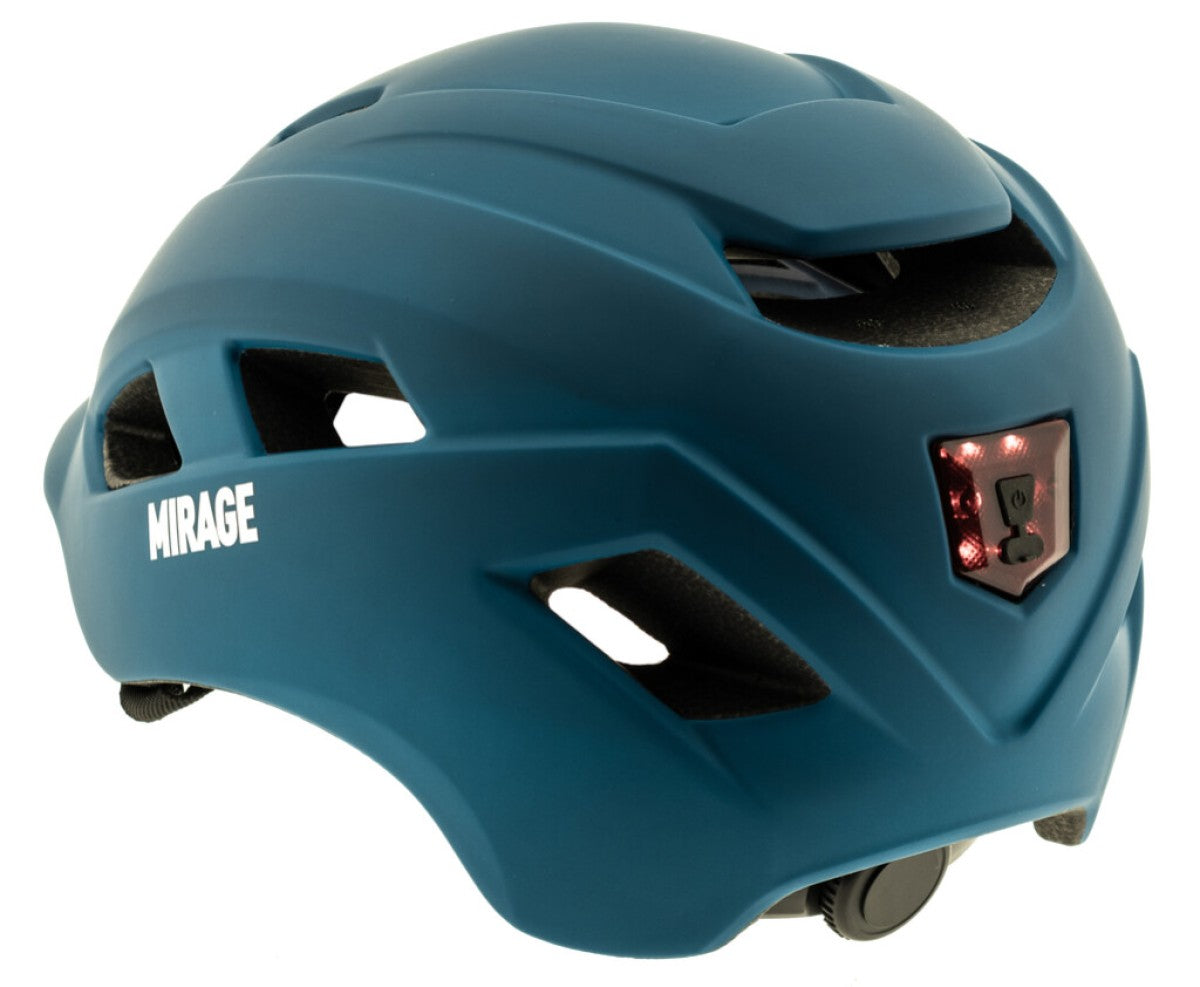 Mirage City/E-bike helm 55-58 cm mat blauw