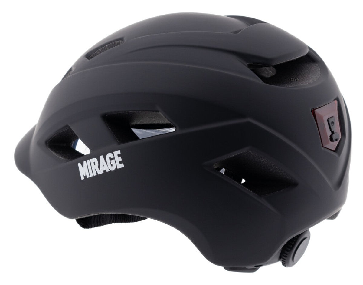 Mirage City/E-bike helm 55-58 cm mat zwart