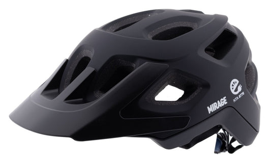 Mirage Tour/MTB helm 58-61 cm mat zwart