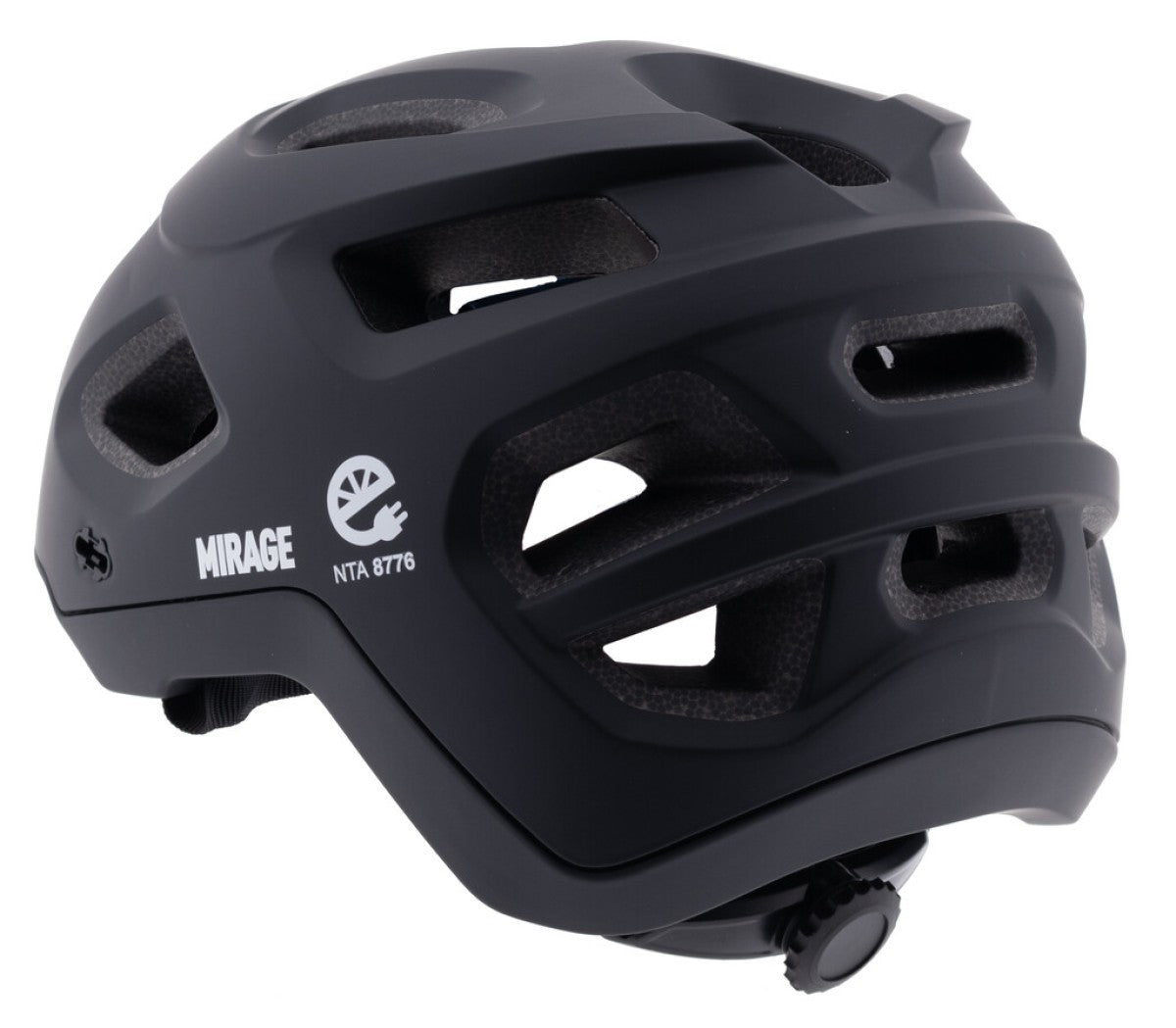 Mirage Tour/MTB helm 58-61 cm mat zwart