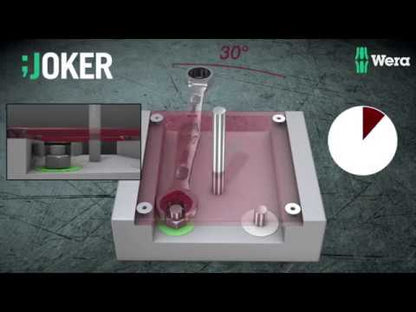 Cyclus Wera Joker steek-/ ring- ratelsleutel 15 mm.