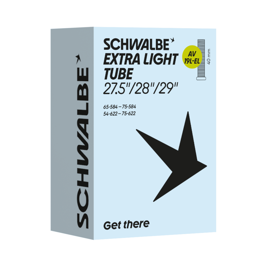 Schwalbe Bib. AV19L-EL Extra Light - 54/75-584/622 IB AGV black 40 mm  - 10462340