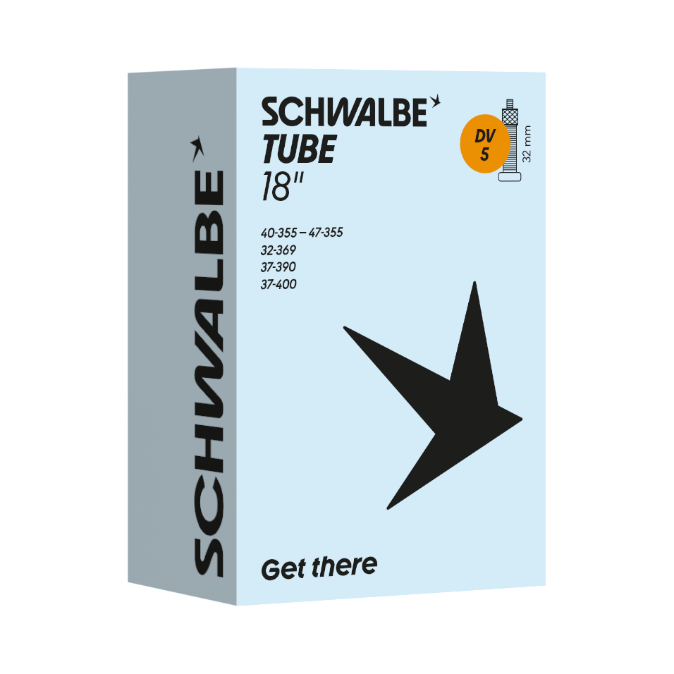 Schwalbe Bib. DV 5 - 32 mm. / 32/47-355/400 / 18x1.50/1.75 / 18x1.3/8 / 17x1.1/4 - 10462911