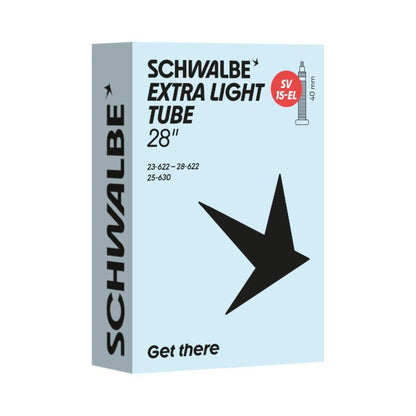 Schwalbe Bib. SV15 EL extra light  23/28-622/630 IB black 40 mm - 10463663