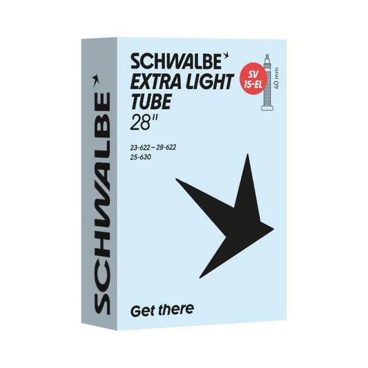 Schwalbe Bib. SV15 EL extra light  23/28-622/630 IB black 40 mm - 10463663