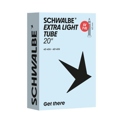 Schwalbe Bib. SV7-EL extra light - 40/60-406 IB black 40 mm - 10463883