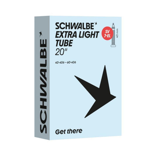 Schwalbe Bib. SV7-EL extra light - 40/60-406 IB black 40 mm - 10463883