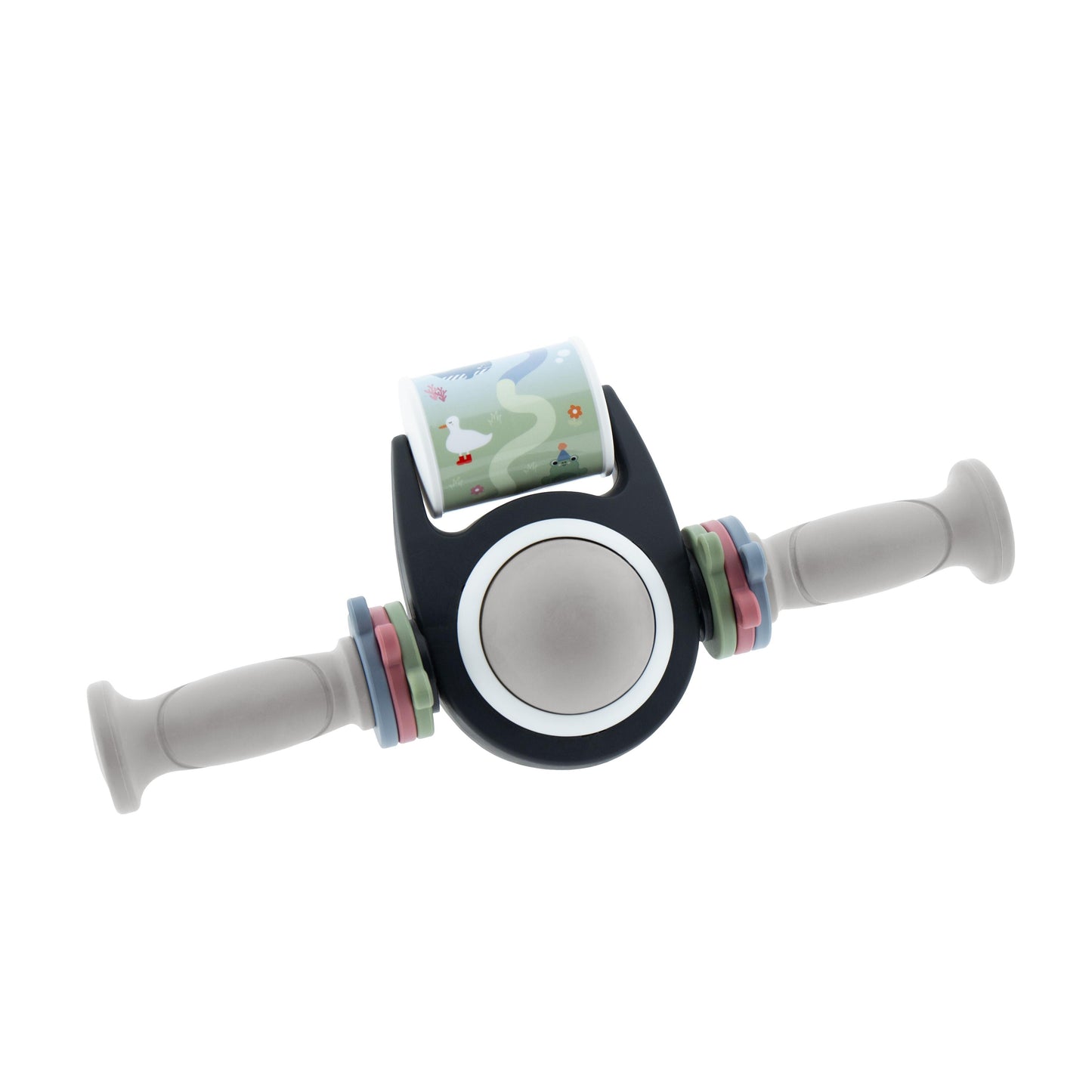 Qibbel Q807 Toybar met warm grijze handvatten