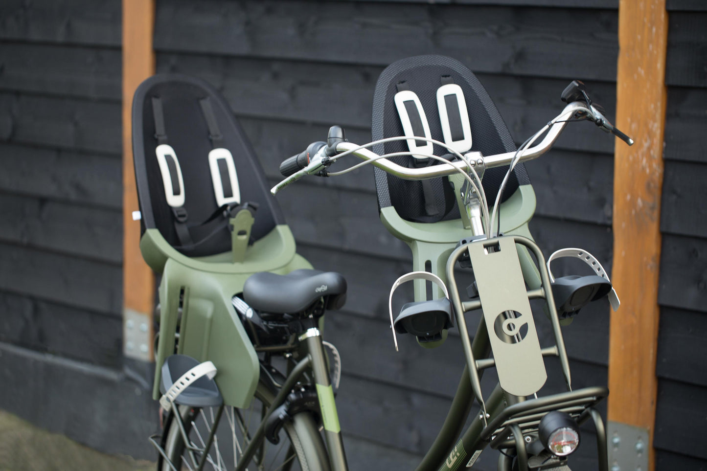 Qibbel Air Q909 Magic Green achterzitje dragerbevestiging