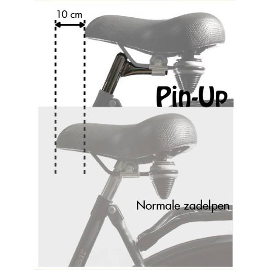 Steco zadelpen pin-up 25,4 L=300