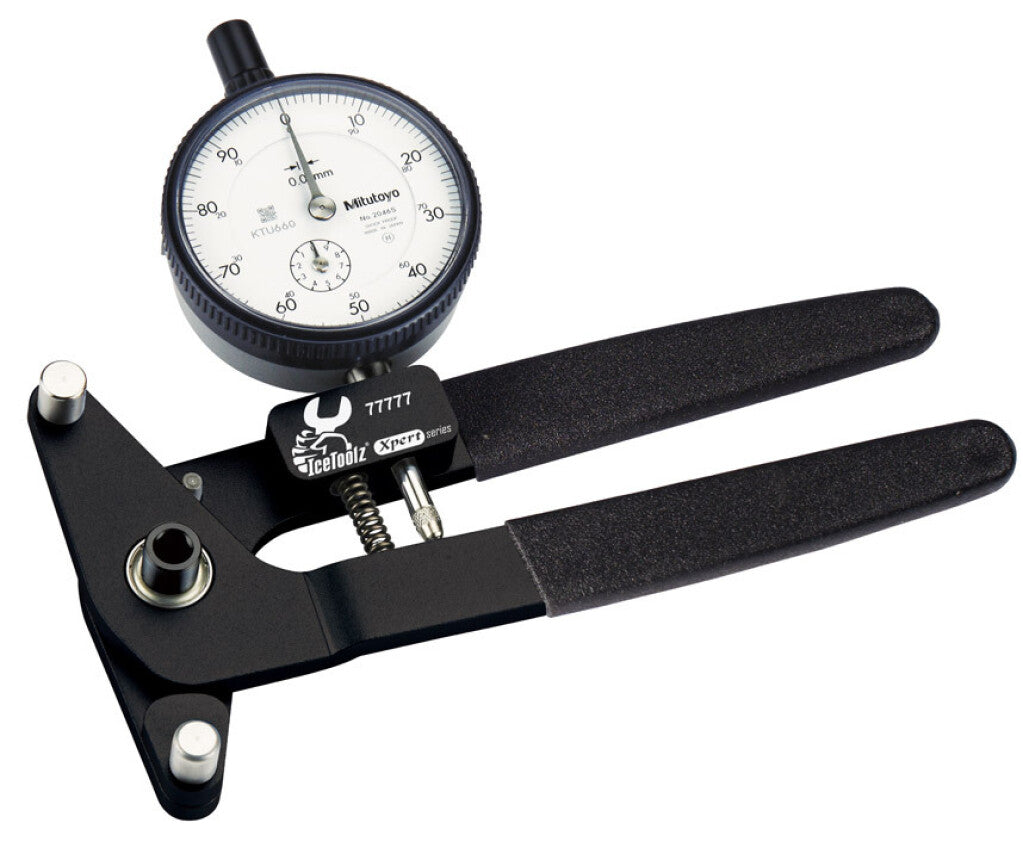Xpert spaakspanningsmeter met meter van Mitutoyo, E381